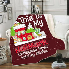 Load image into Gallery viewer, Merry Christmas Blanket Decorations for Bed Sofa Cartoon Microfiber Floor Blankets Pads New Year Xmas Party Decoration